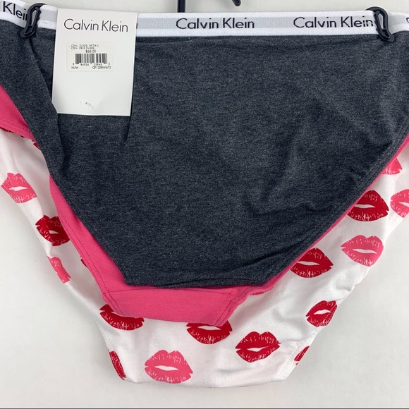 Calvin Klein NWT Valentine Bikini Panties 3-Pack, Medium - Picture 4 of 7